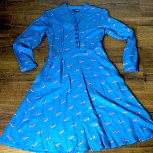 ModCloth fox dress by Pretty Vacant